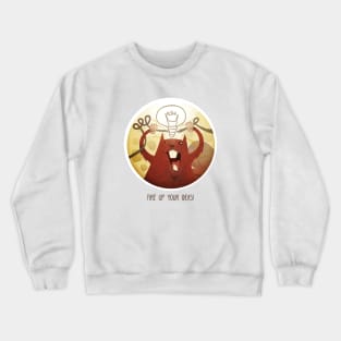 Fire Up Your Ideas Crewneck Sweatshirt